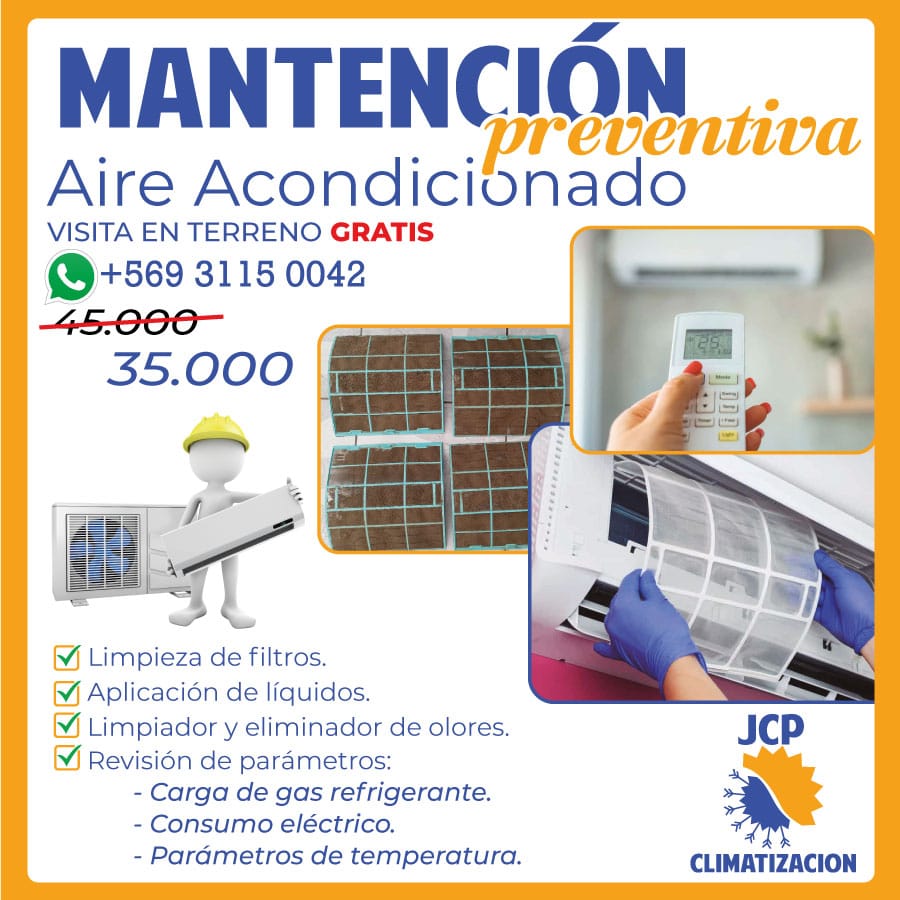 Aire Acondicionado Mantención Preventiva